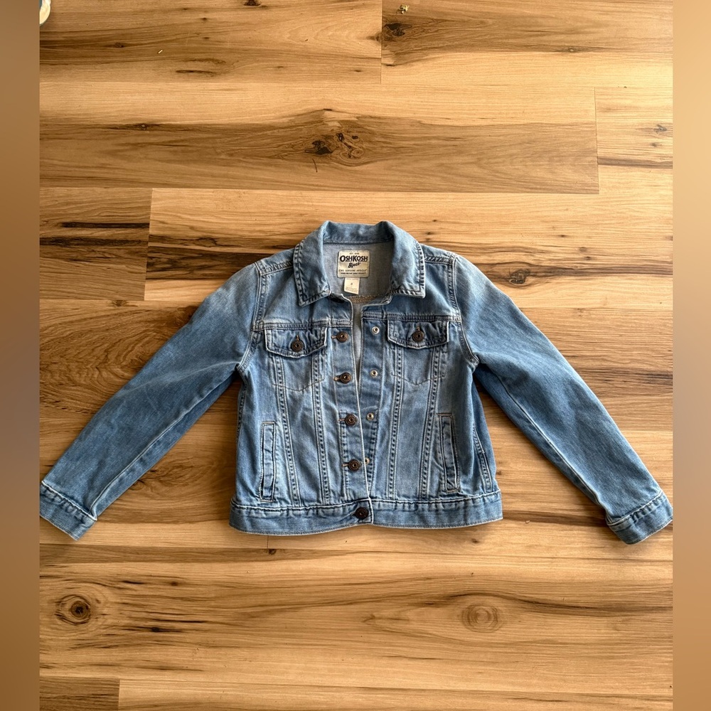 Girls Denim Jacket 🌺 Size 8